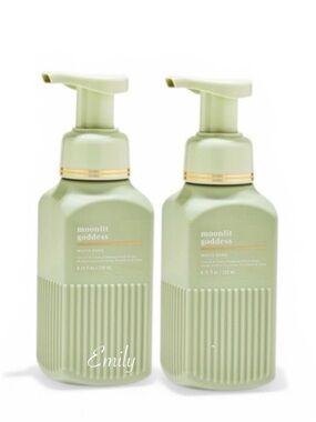 NEW Bath & Body Works 2X moonlit goddess LUXE Foam Hand Soap Set Collection 2026